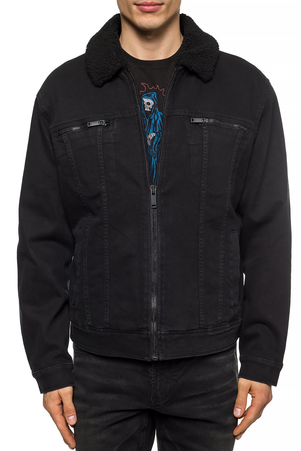 John varvatos sales jean jacket